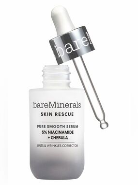 NWT BareMinerals SKIN RESCUE Pure Smooth Serum with 5% Niacinamide and Chebula